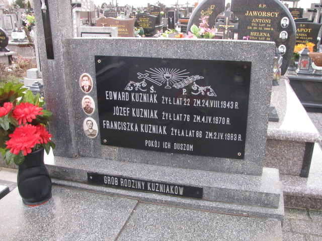Franciszka Kuźniak Mnin - Grobonet - Wyszukiwarka osób pochowanych