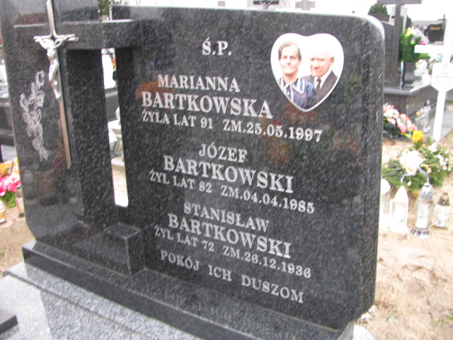 Marianna Bartkowska Mnin - Grobonet - Wyszukiwarka osób pochowanych
