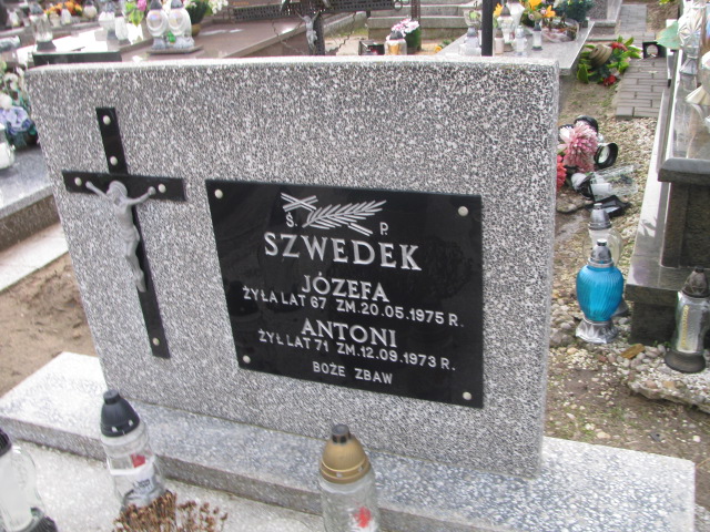 Józefa Szwedek Mnin - Grobonet - Wyszukiwarka osób pochowanych