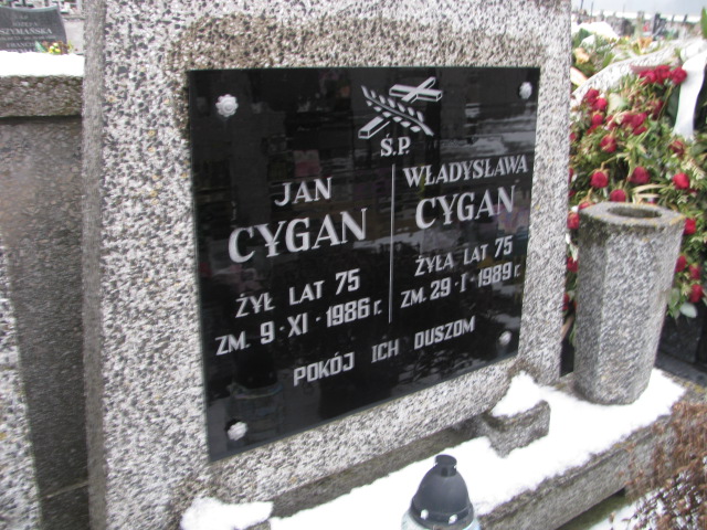 Jan Cygan Mnin - Grobonet - Wyszukiwarka osób pochowanych