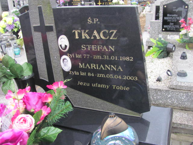 Marianna Tkacz Mnin - Grobonet - Wyszukiwarka osób pochowanych