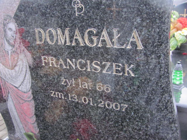 Franciszek Domagała Mnin - Grobonet - Wyszukiwarka osób pochowanych