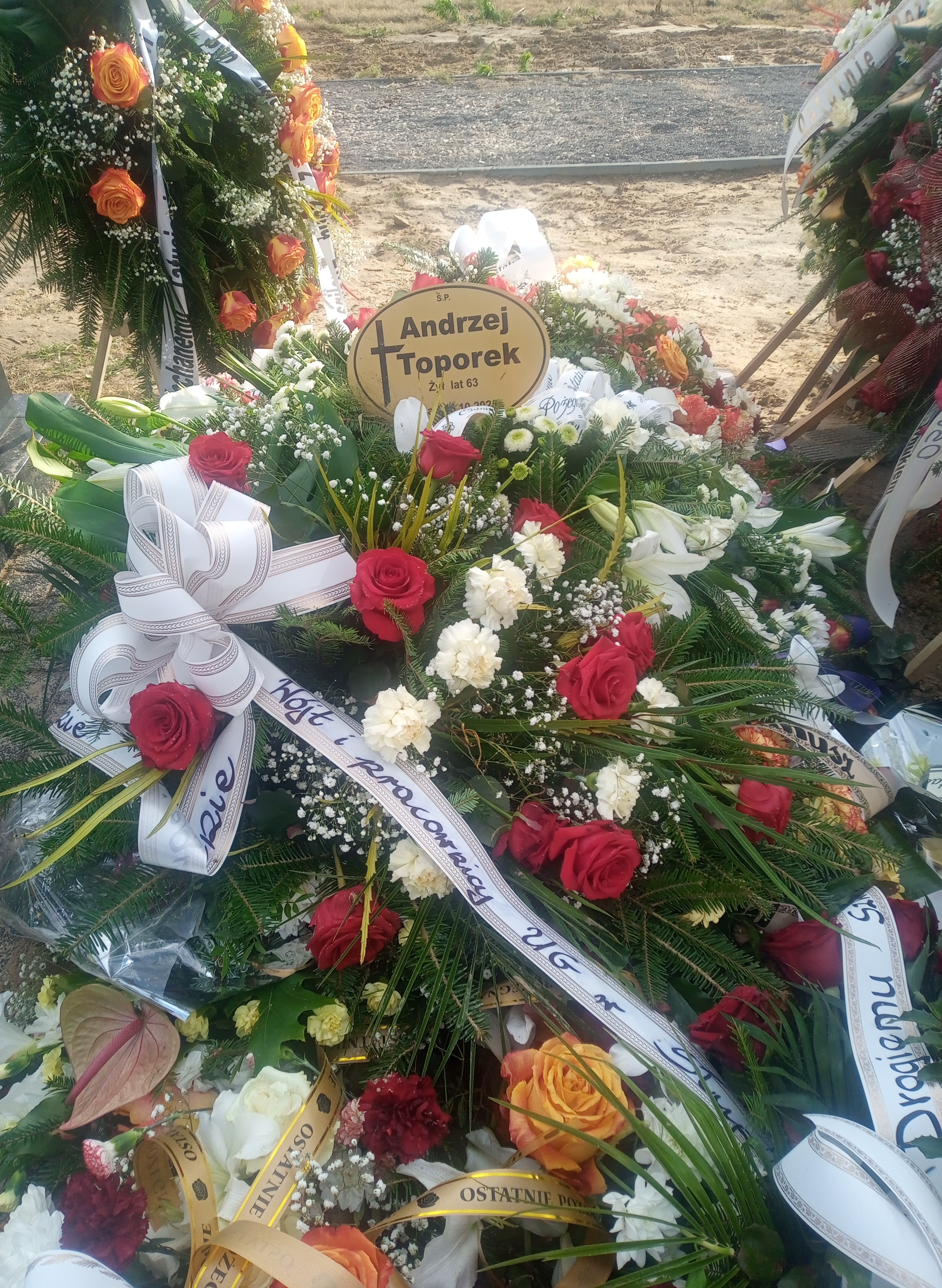 Grób Andrzej Toporek