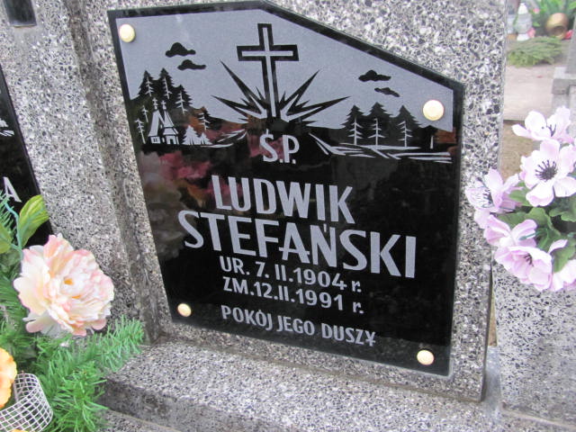 Ludwik Stefański 1904 Mnin - Grobonet - Wyszukiwarka osób pochowanych