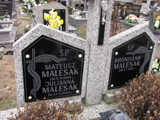 Mateusz Malesak Mnin - Grobonet - Wyszukiwarka osób pochowanych