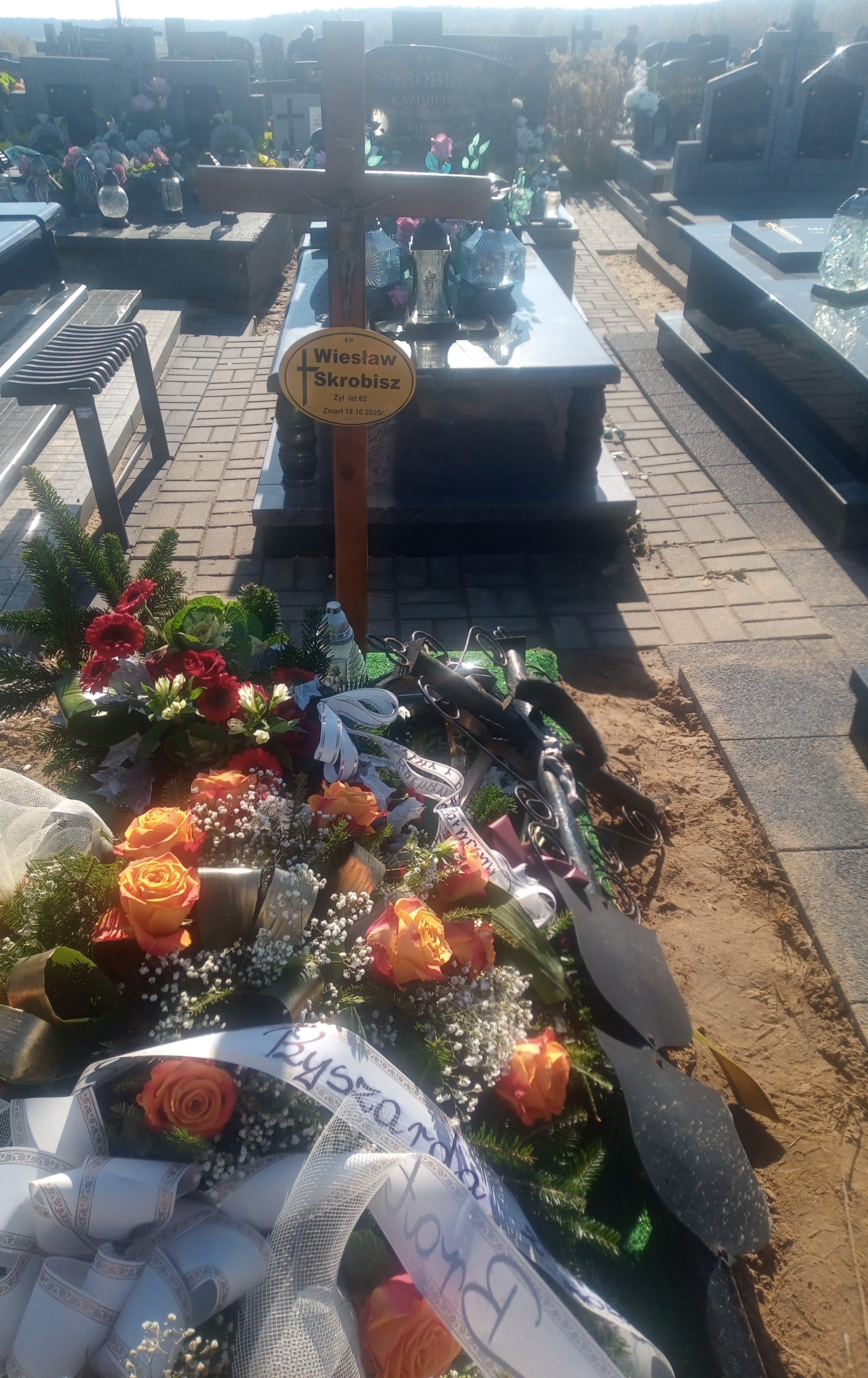 Grób Wiesław Skrobisz