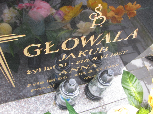 Anna Głowala Mnin - Grobonet - Wyszukiwarka osób pochowanych