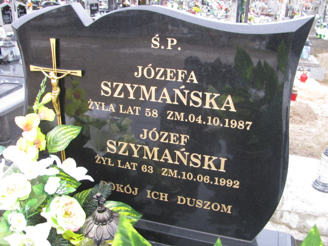 Józefa Szymańska Mnin - Grobonet - Wyszukiwarka osób pochowanych